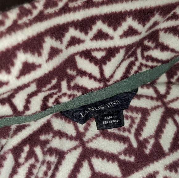 Lands End Quarter Zip Pullover - Picture 5 of 7